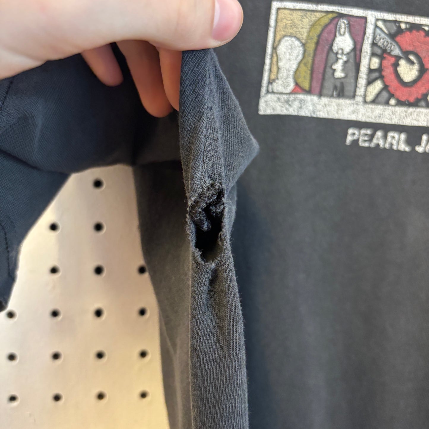 1990s Vintage Pearl Jam Faded Band Tee