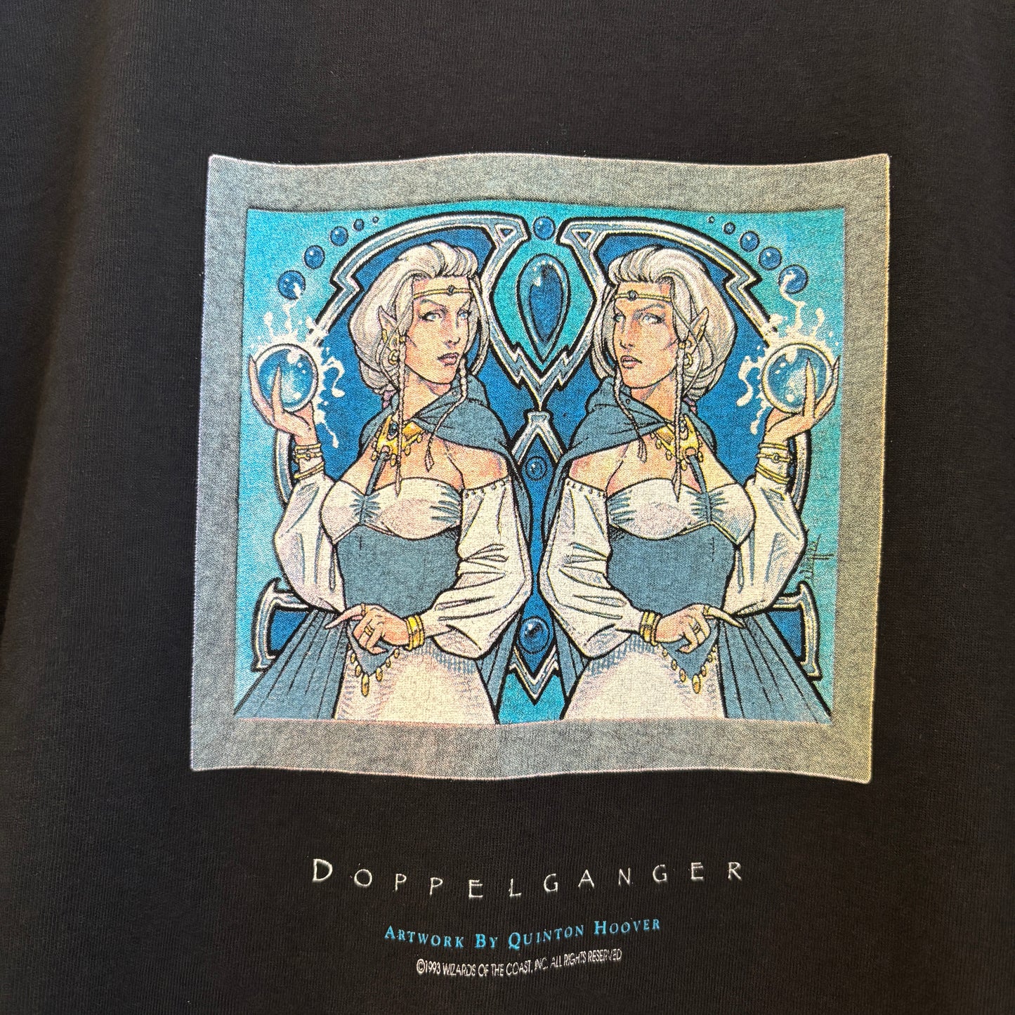 1990s Vintage Magic the Gathering Doppelganger Card Tee