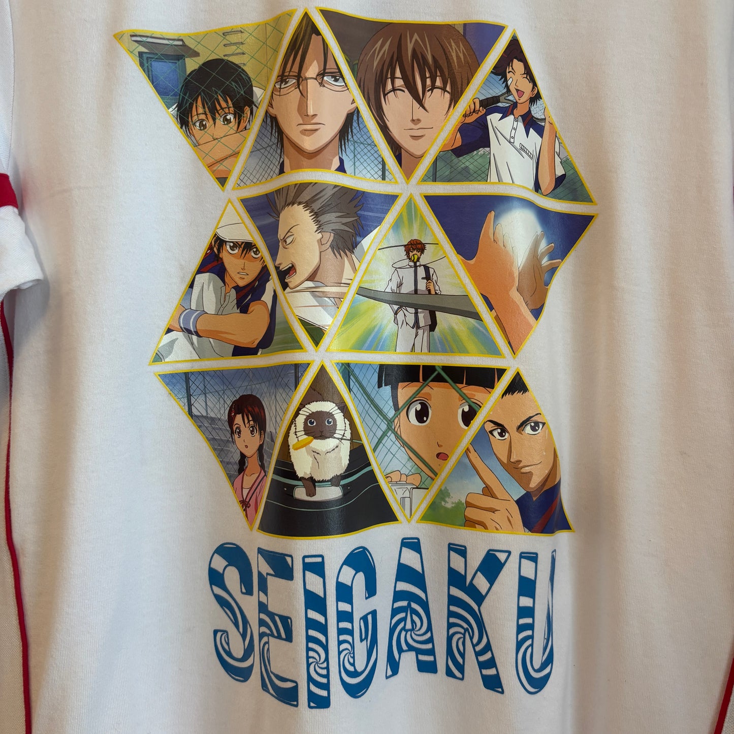 2001 NWT Seigaku The Prince of Tennis Anime Tee