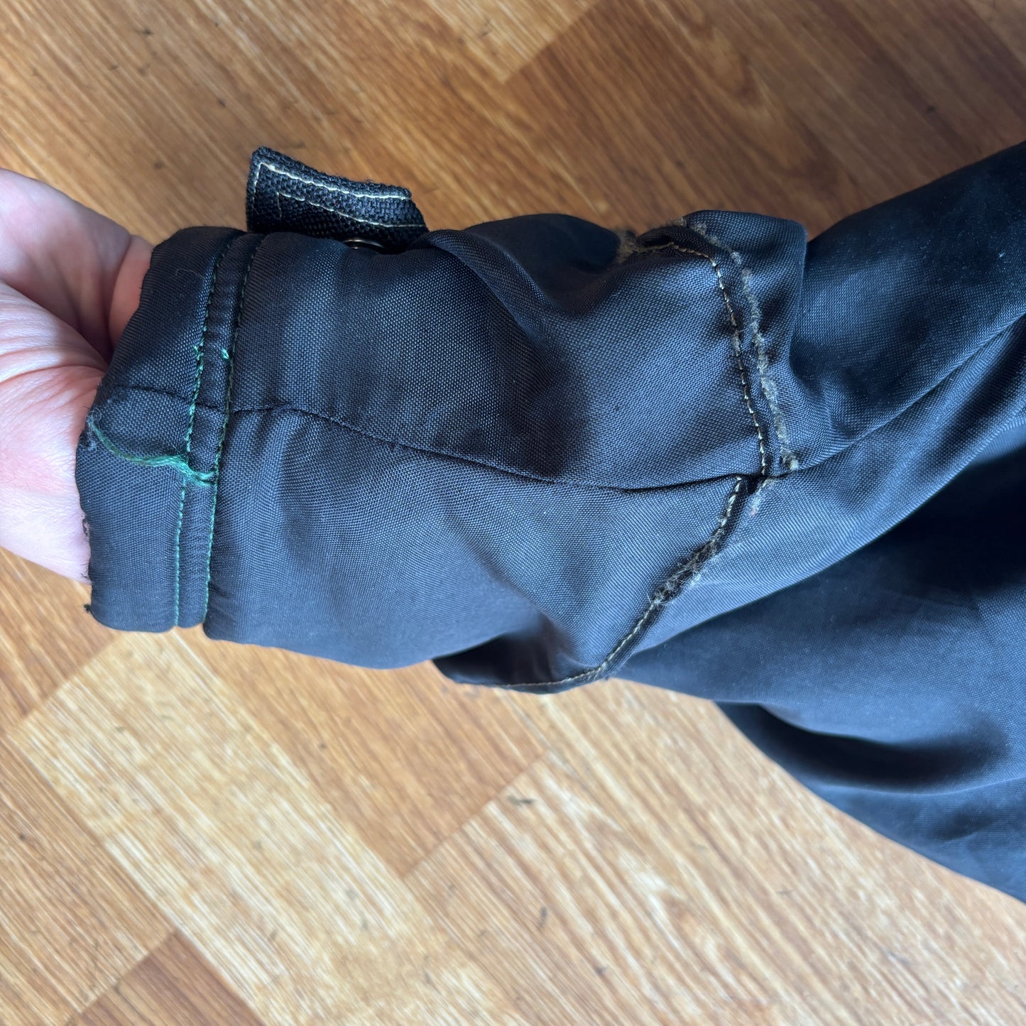 1990s Twist Graffiti Baggy Hooded Coat