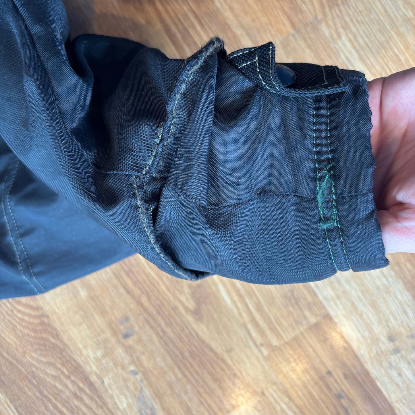 1990s Twist Graffiti Baggy Hooded Coat