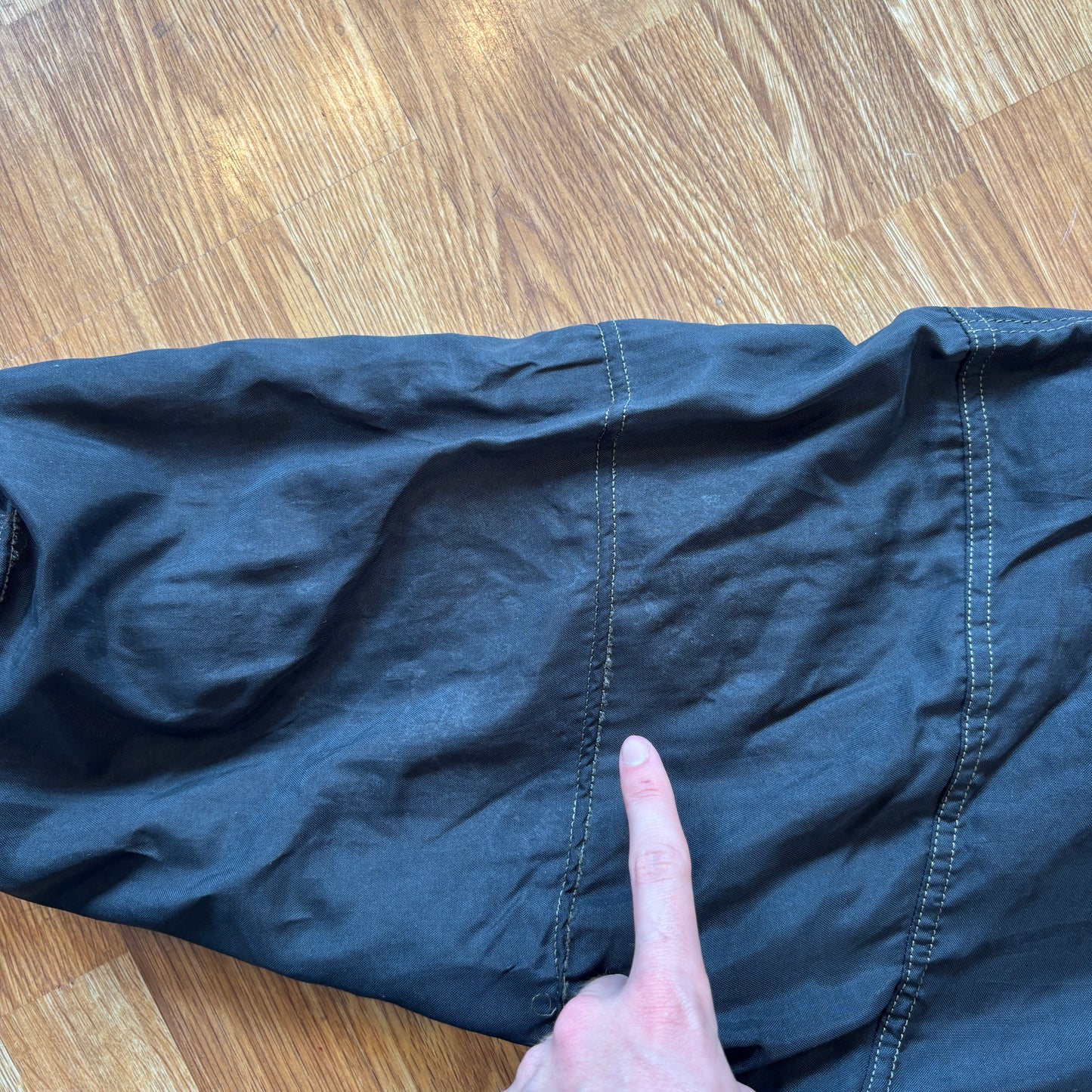 1990s Twist Graffiti Baggy Hooded Coat