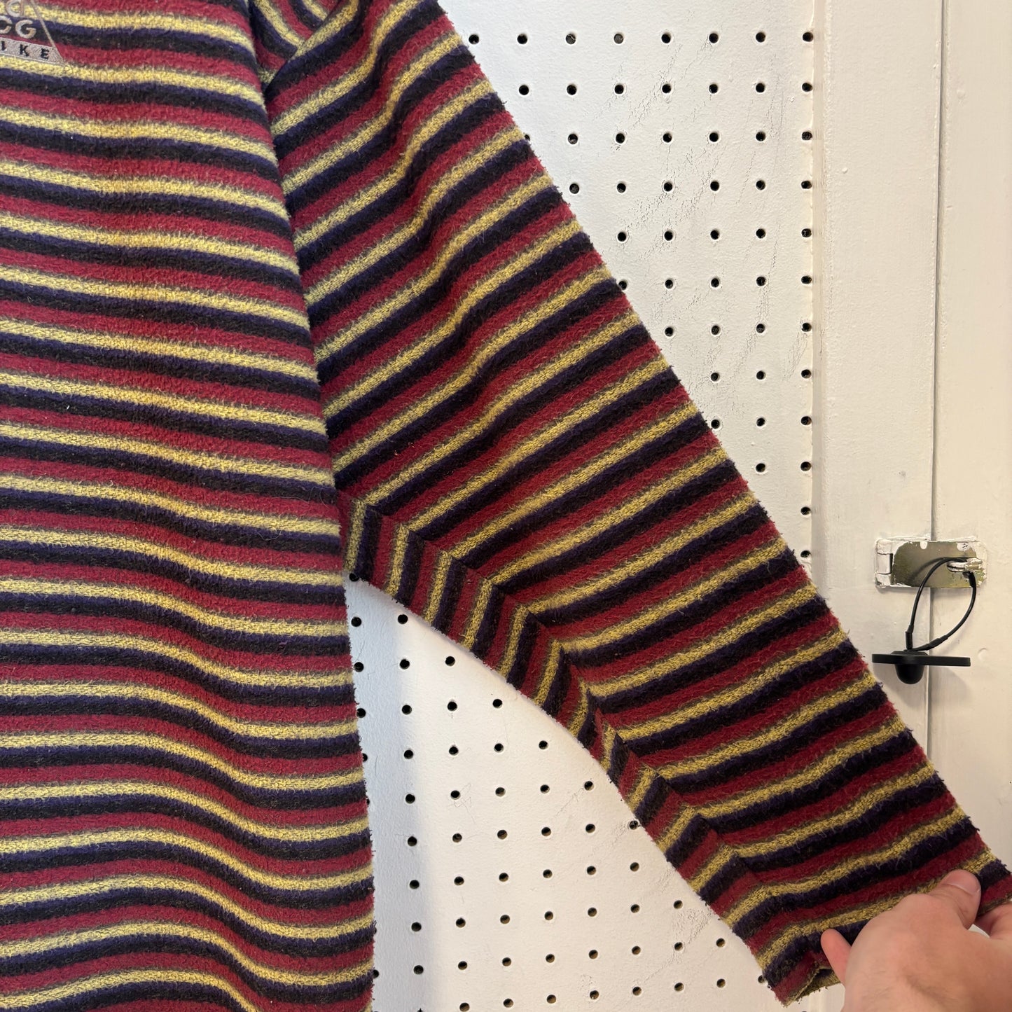 2005 Nike ACG Striped Fleece Button Up