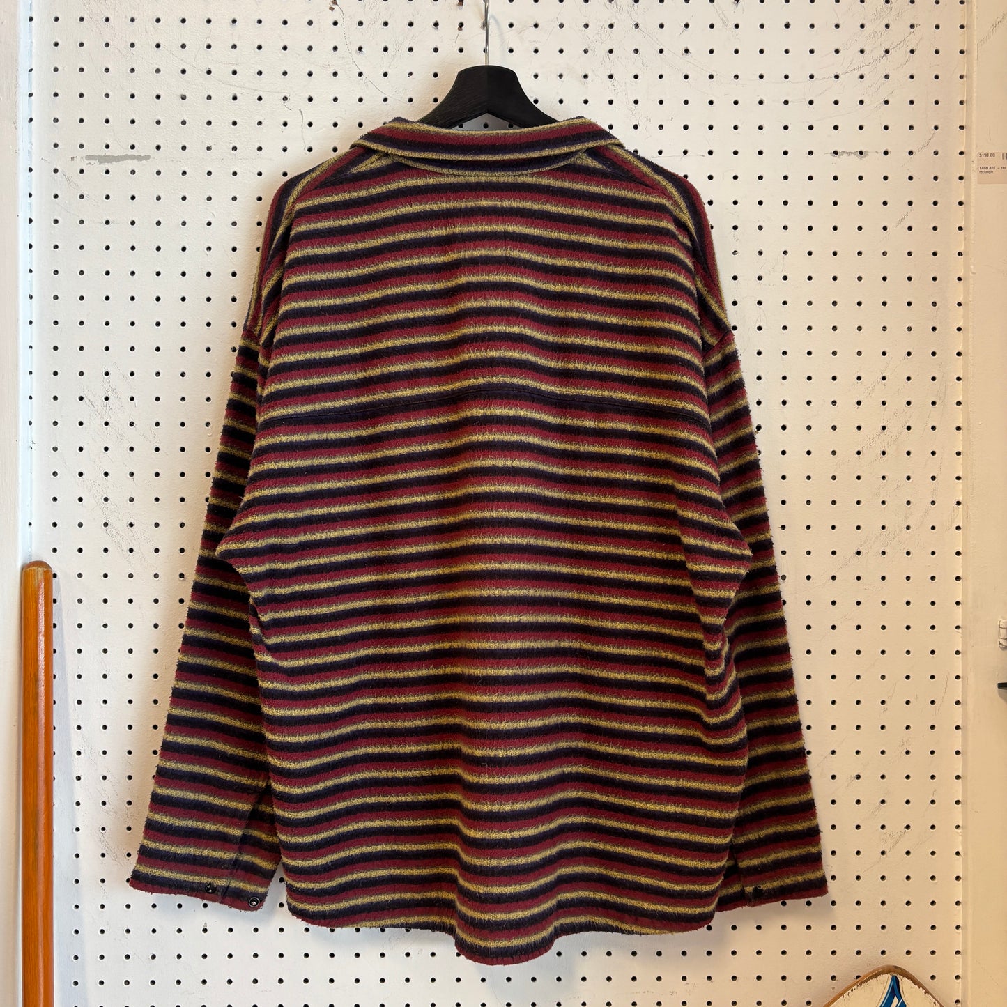 2005 Nike ACG Striped Fleece Button Up