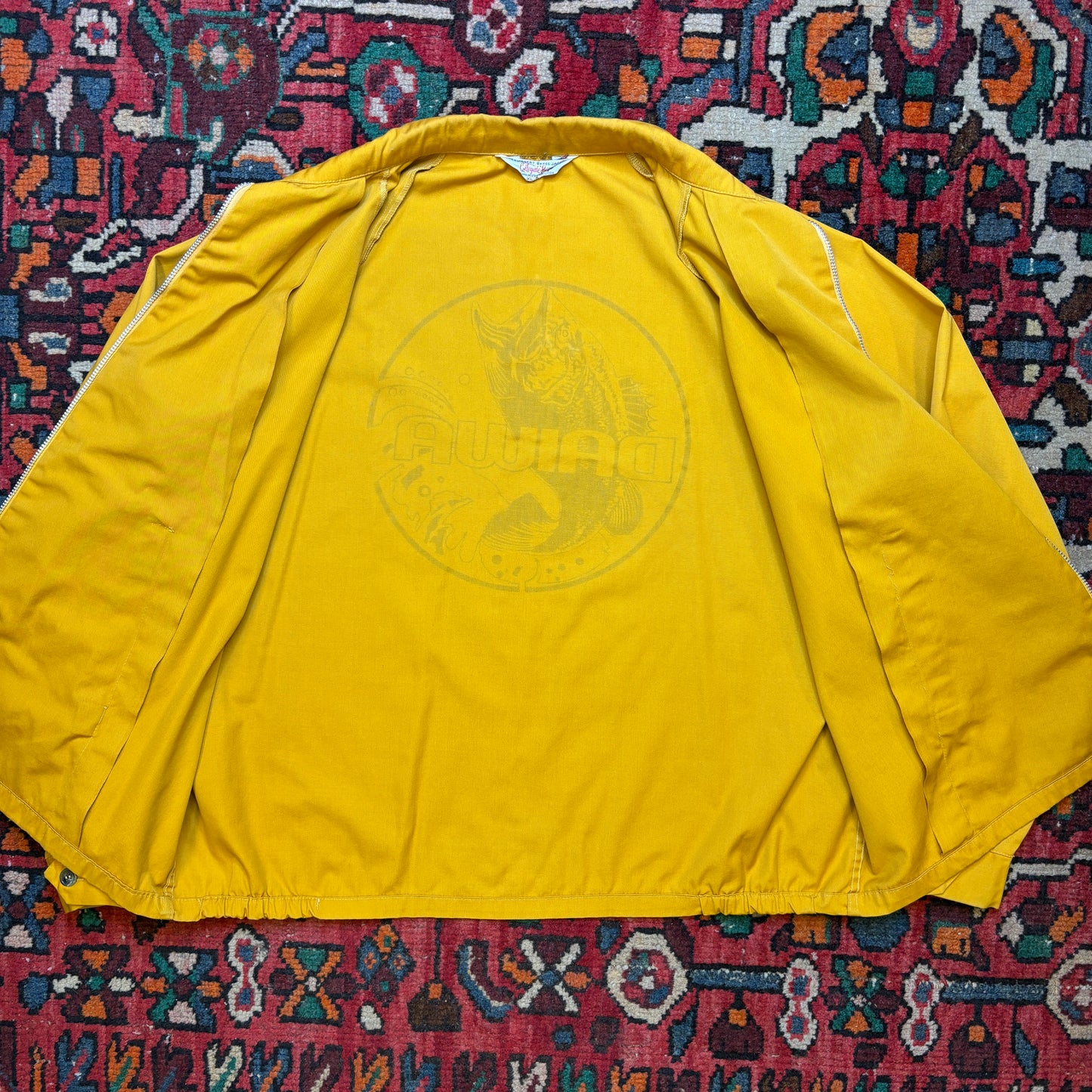 1960s 'Daiwa Fishing' Graphic Harrington Jacket