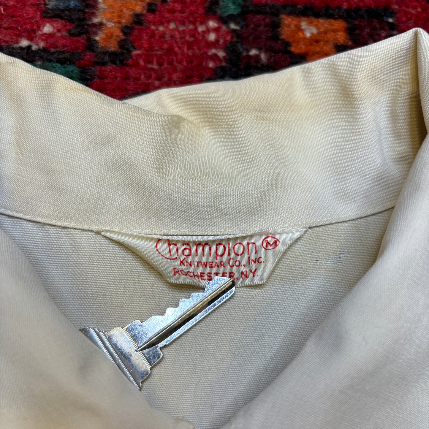 1950s Champion 'Eastern Michigan University' Harrington Jacket