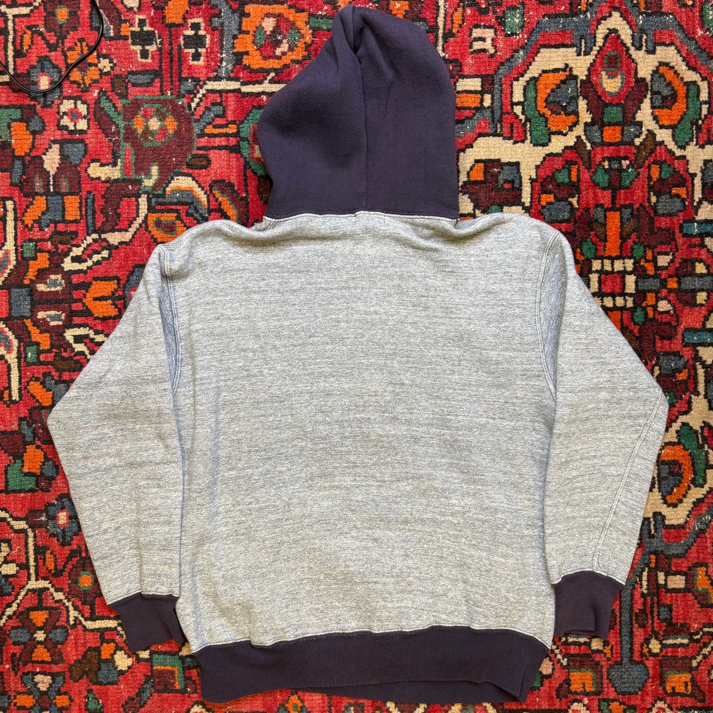 1950s Style Two-Tone Hoodie Reproduction by Heller's Cafe x Warehouse Co.