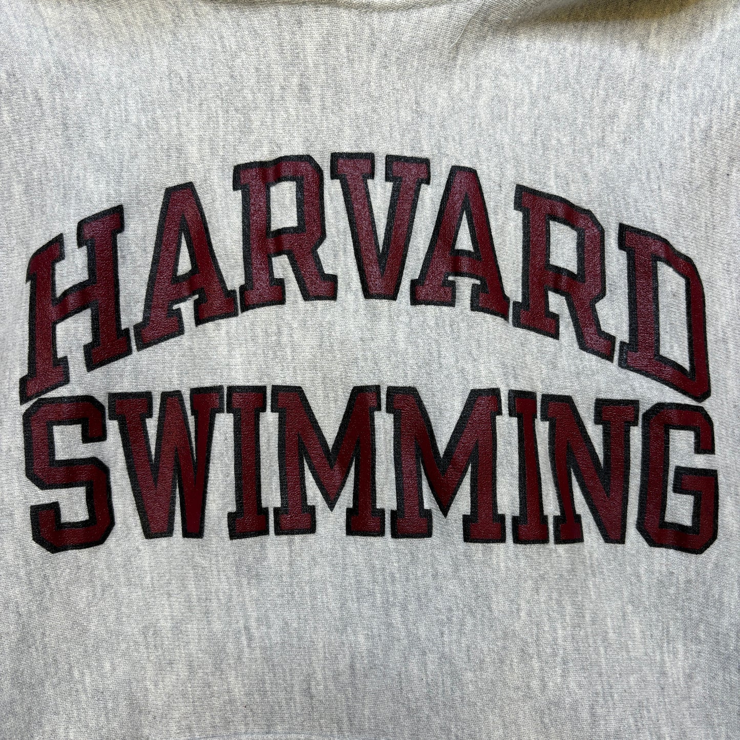 1980s Champion Reverse Weave 'Harvard Swimming' Hoodie