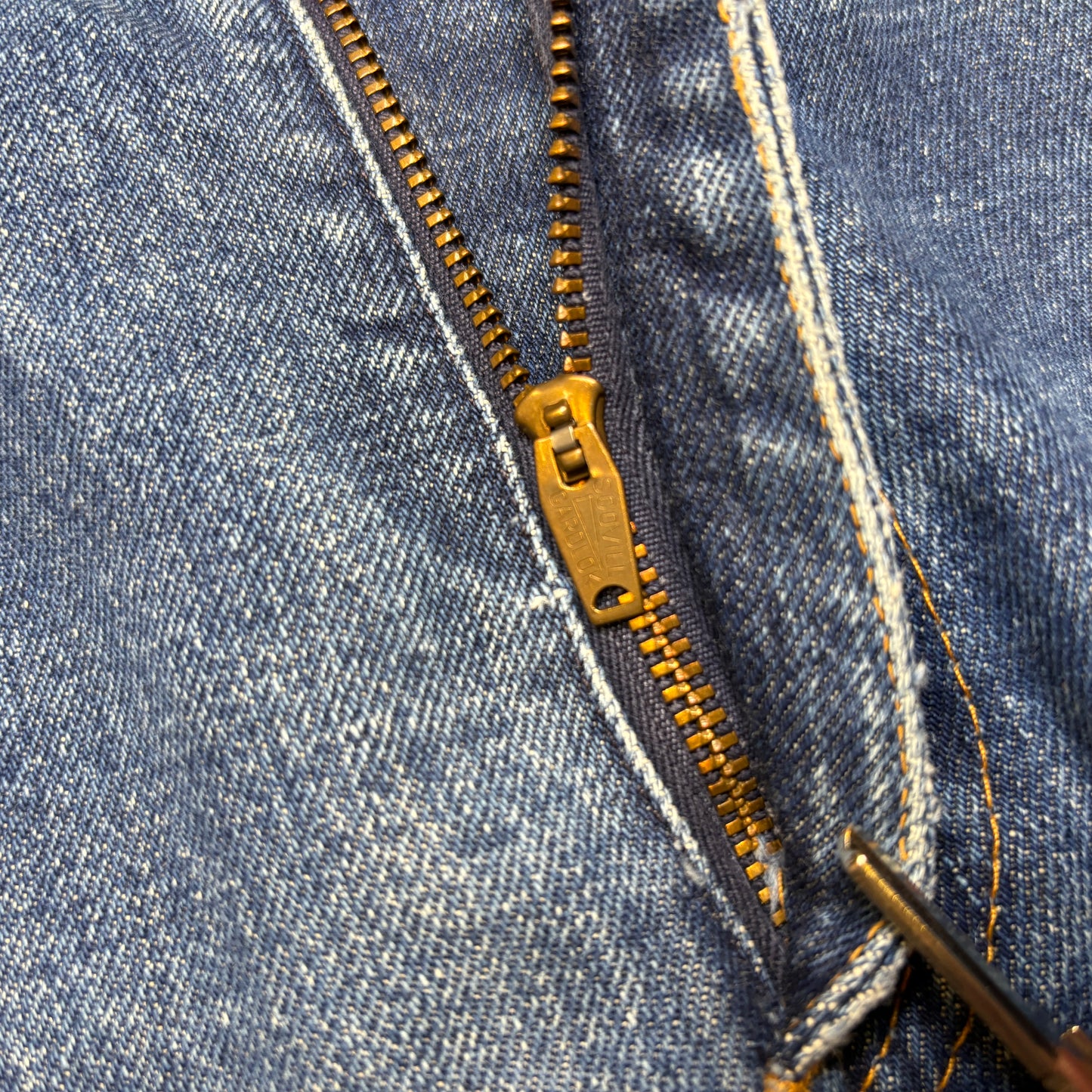 1960s Levi's Big E 646 Orange Tab Denim Flares