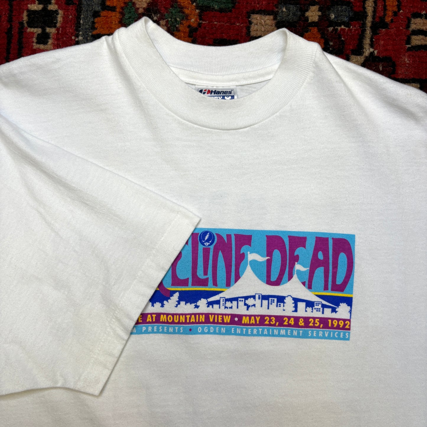 1990s Grateful Dead 'Shoreline Amphitheater' Crew Tee