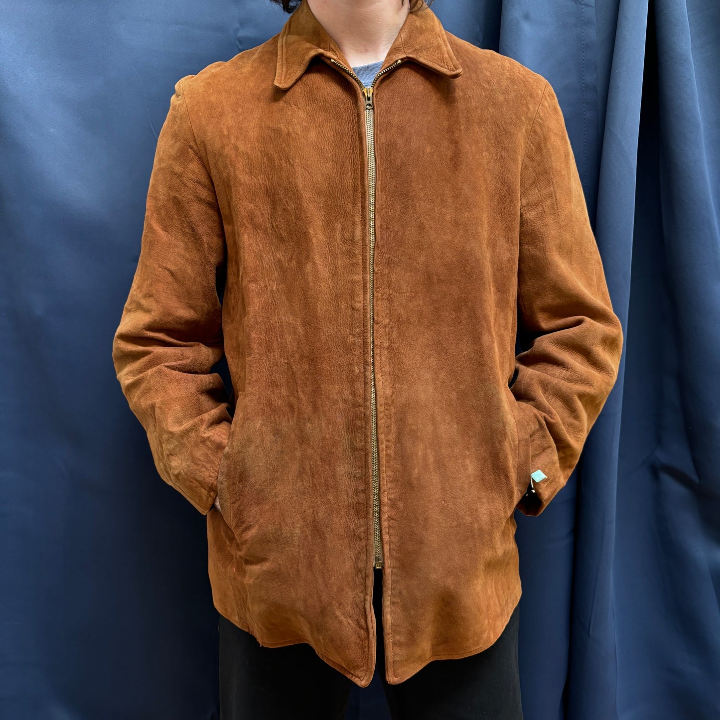 1960s Craft Sheepskin Leather Sport Jacket