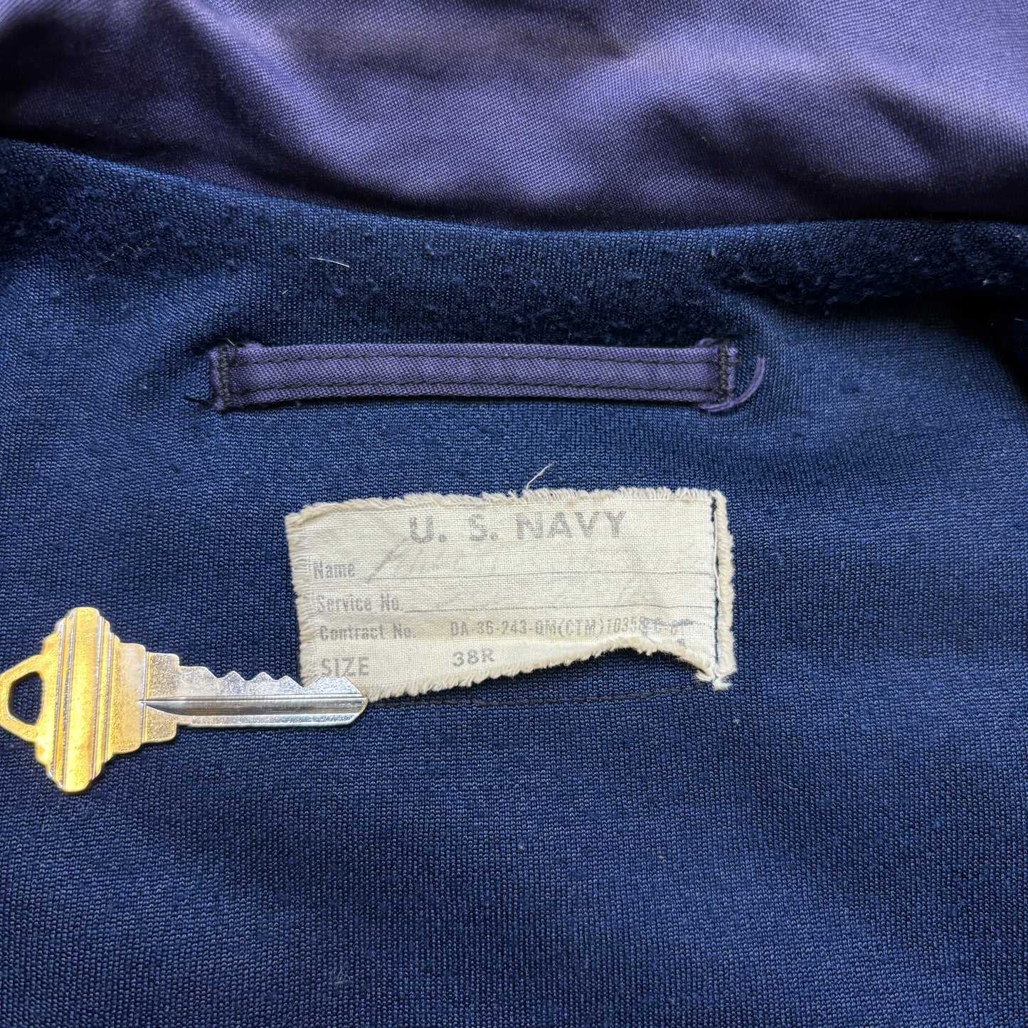 1950s US Navy N4 Utility Deck Jacket