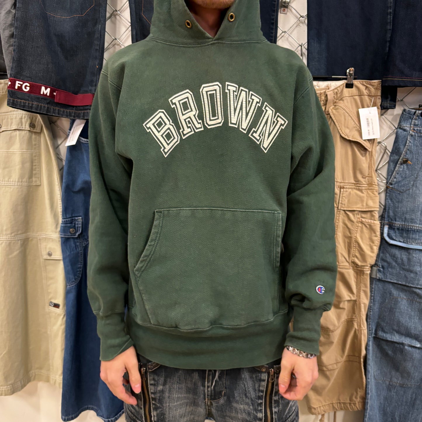 1990s 'Brown University' Champion Reverse Weave