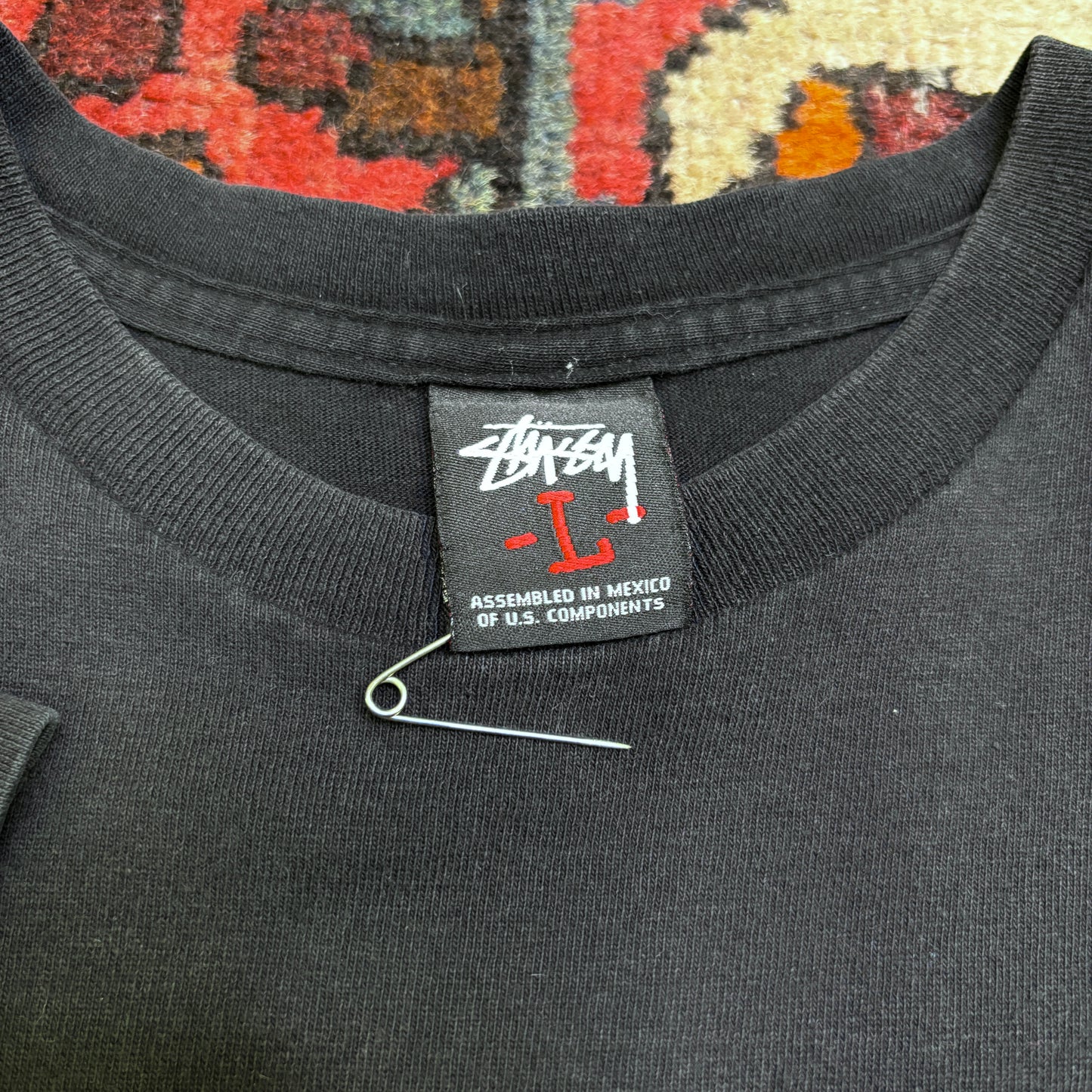 2000s Stussy Rhythm Graphic Tee