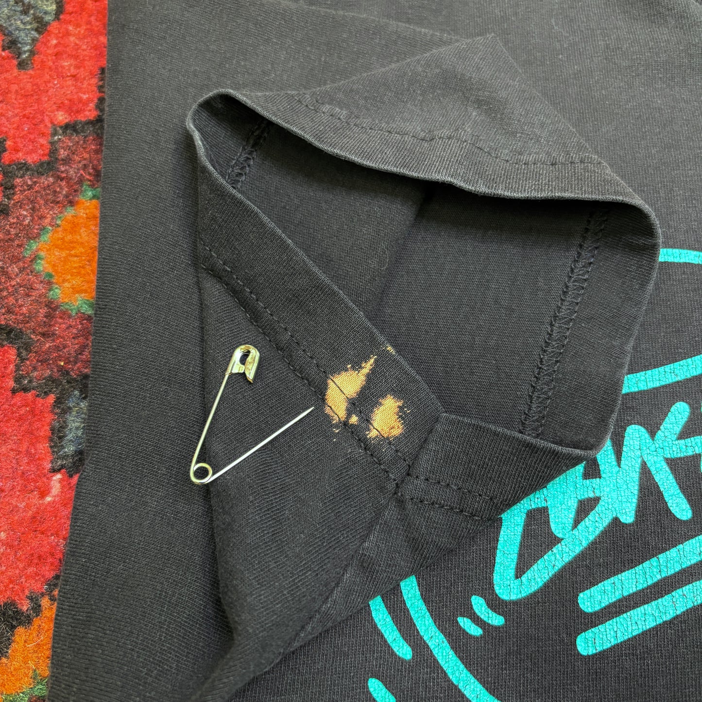 2000s Stussy Rhythm Graphic Tee