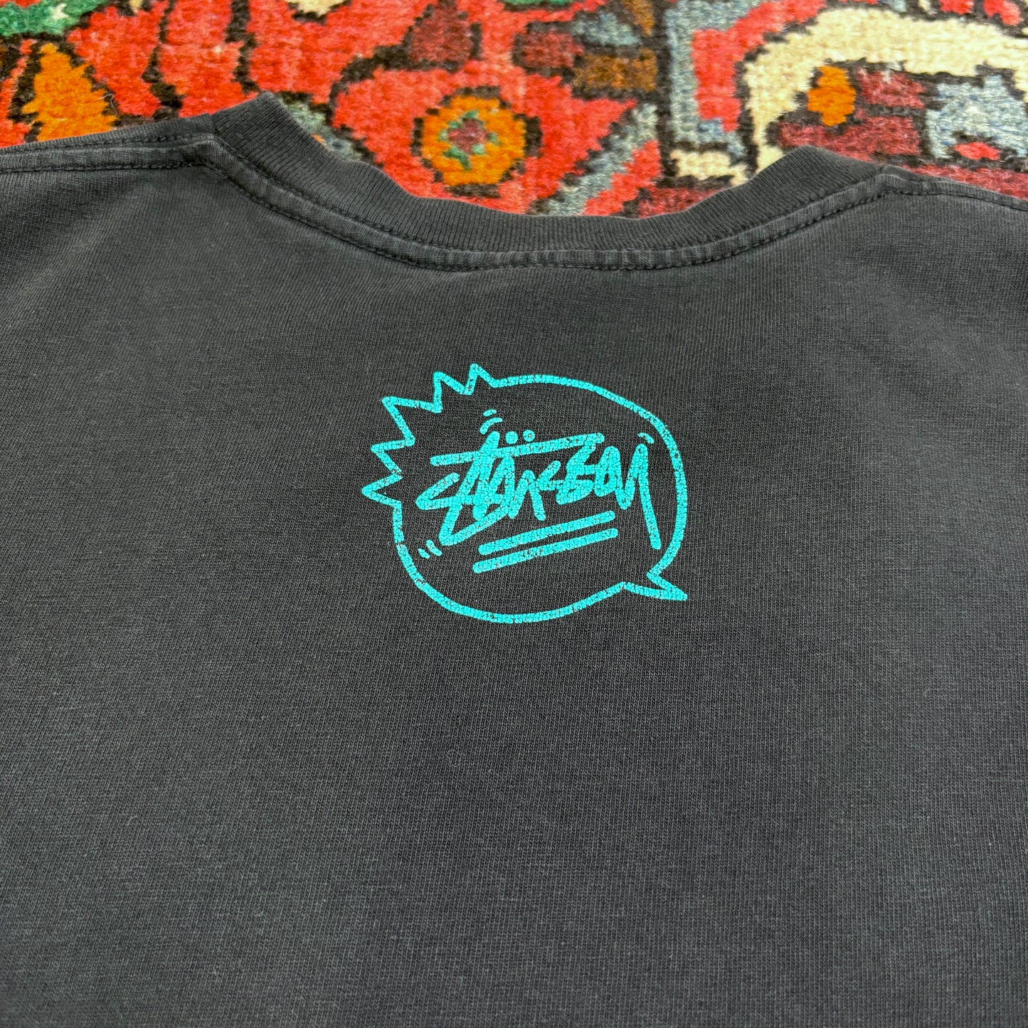 2000s Stussy Rhythm Graphic Tee