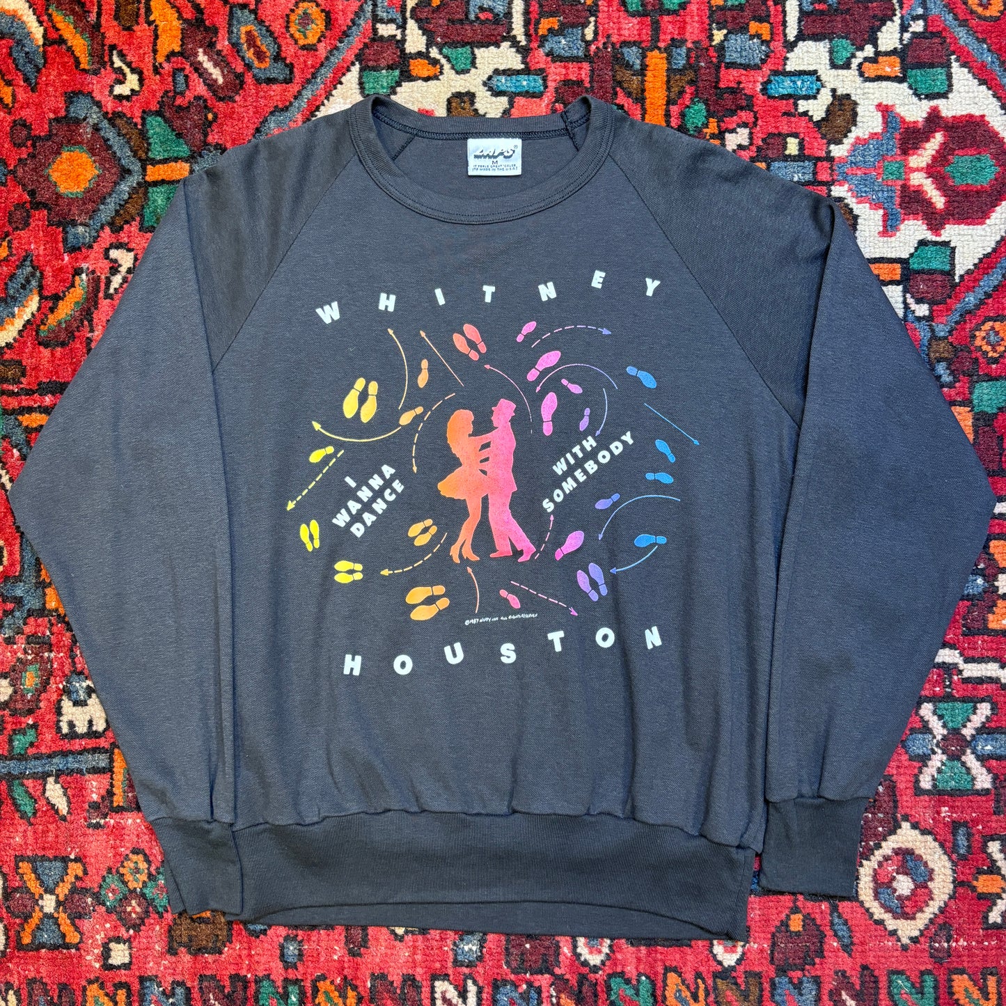 1980s Whitney Houston Tour Crewneck