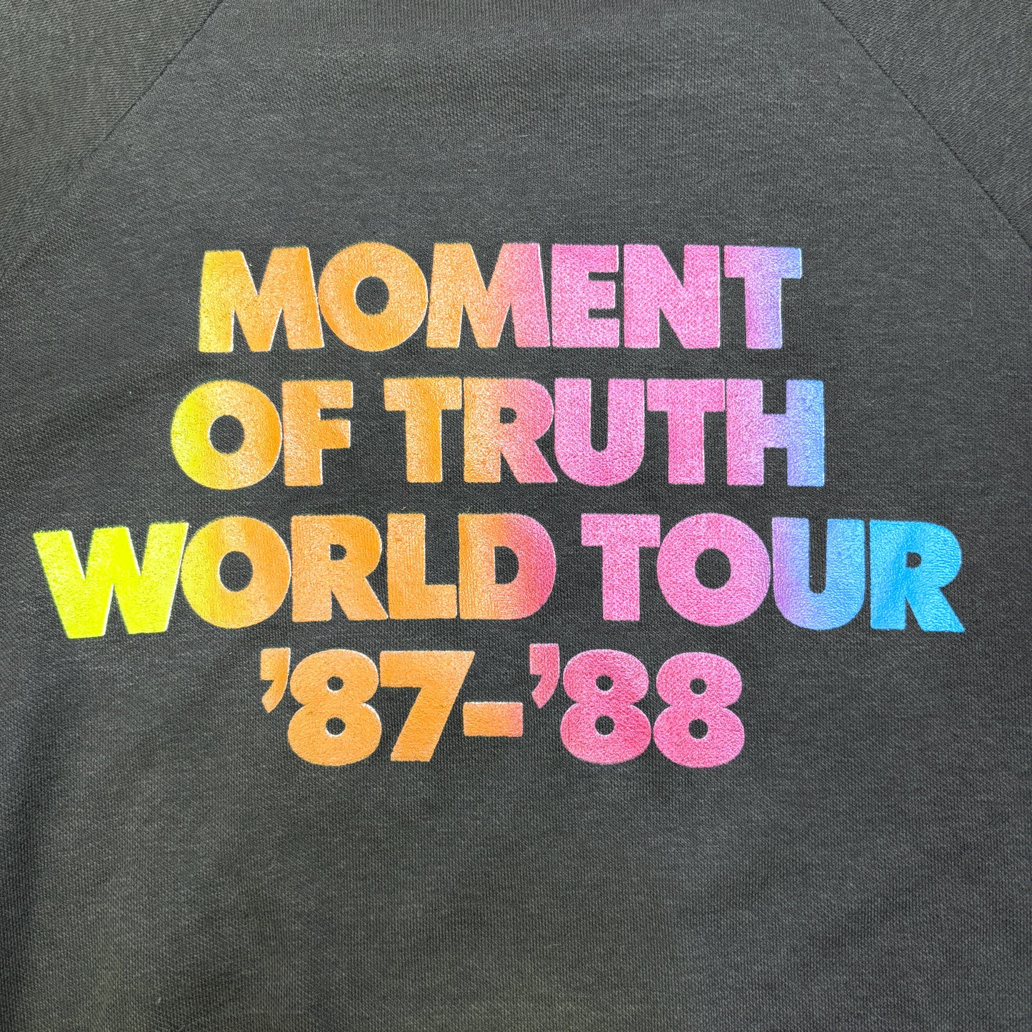 1980s Whitney Houston Tour Crewneck