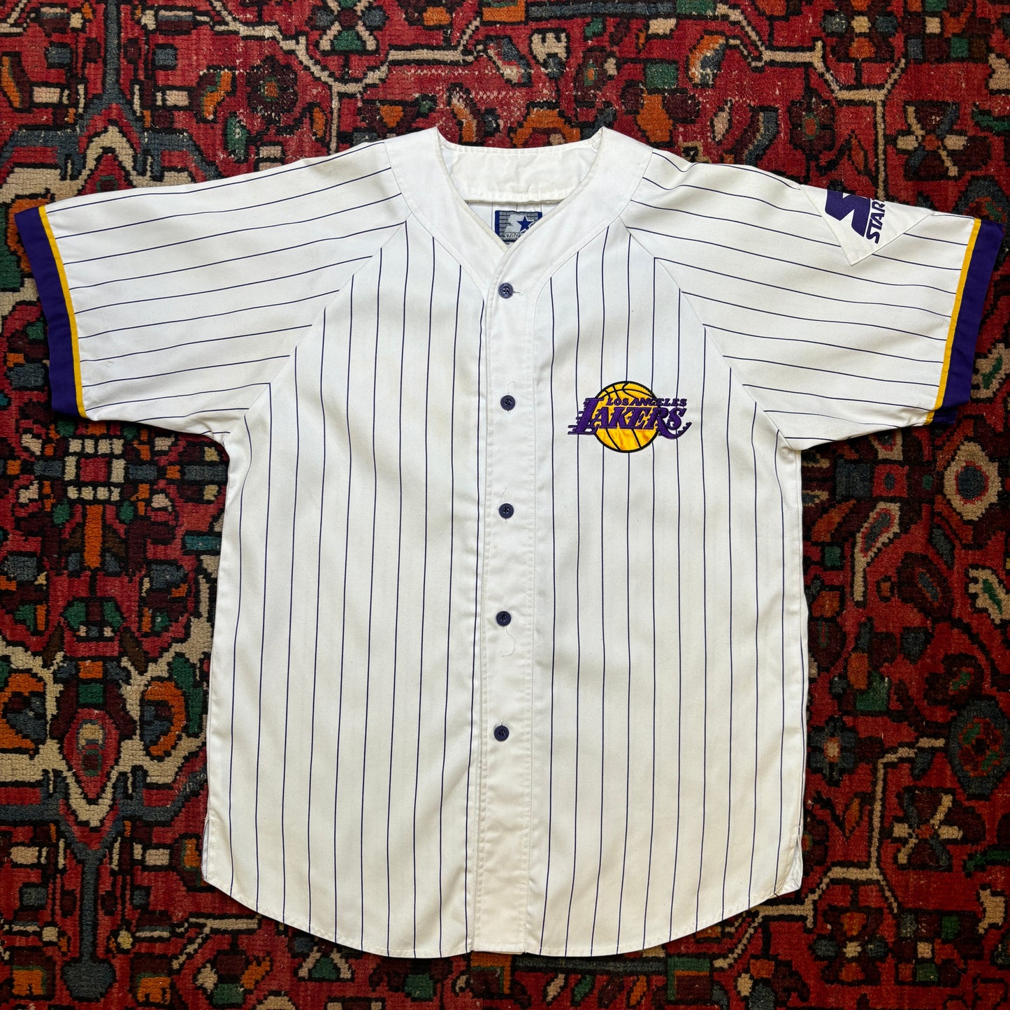 1990s Lakers Baseball Jersey