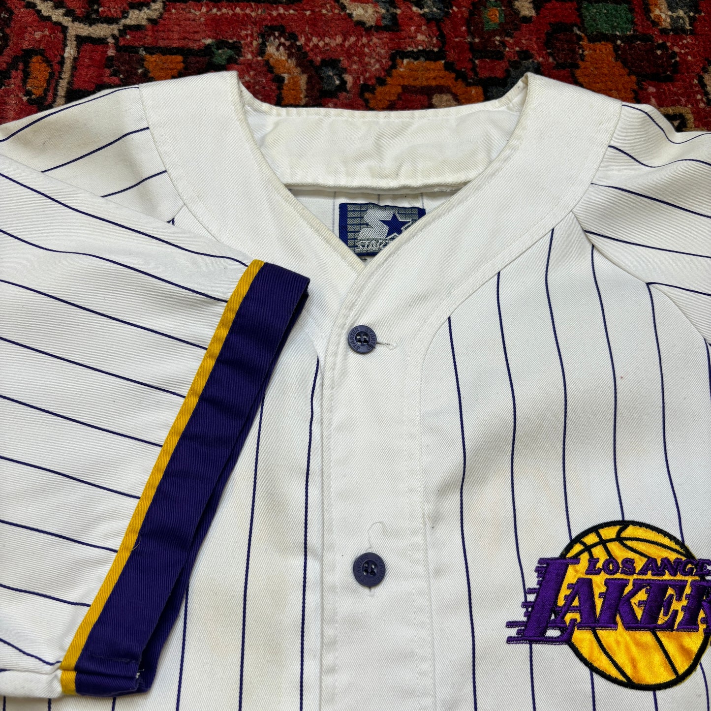 1990s Lakers Baseball Jersey