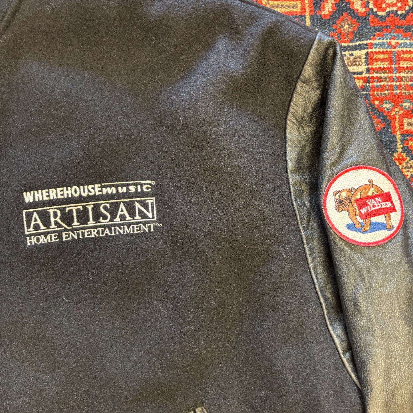 1990s National Lampoons Van Wilder Varsity Jacket