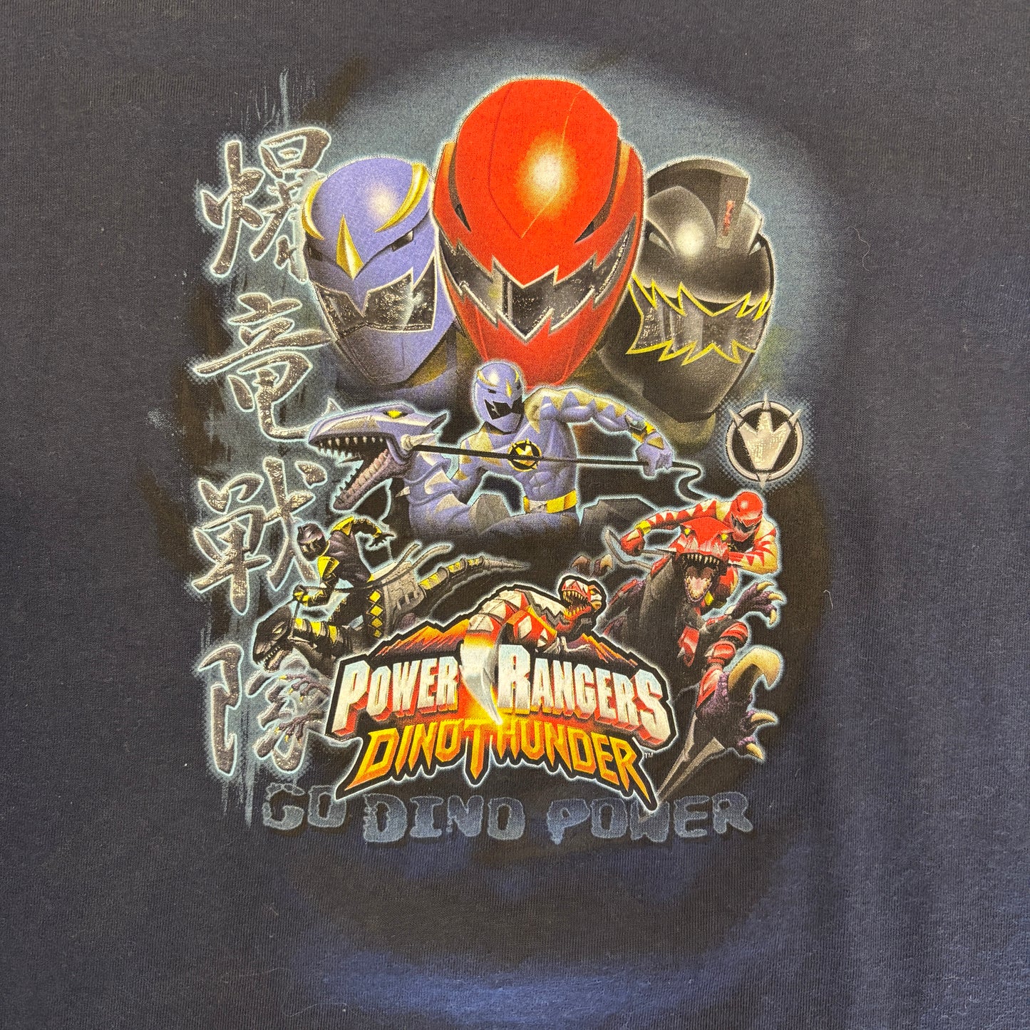 2000s Power Rangers Dino Thunder Graphic Tee