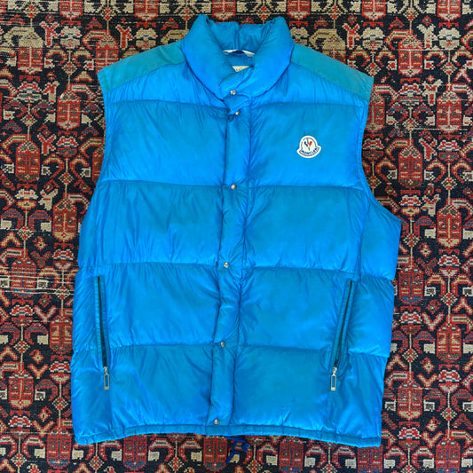 1980s Moncler Grenoble Down Puffer Vest