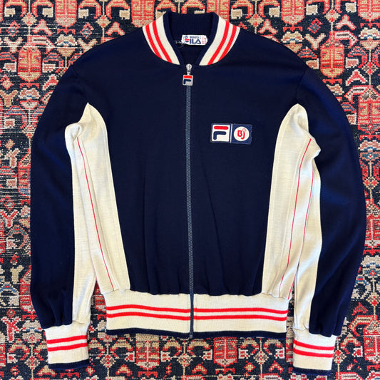 1980s FILA Bjorn Borg Tennis Jacket