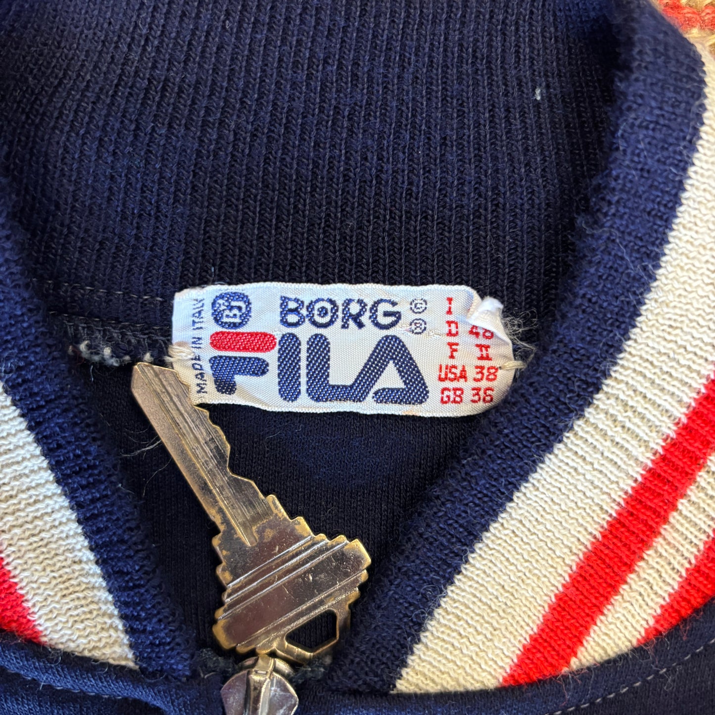 1980s FILA Bjorn Borg Tennis Jacket