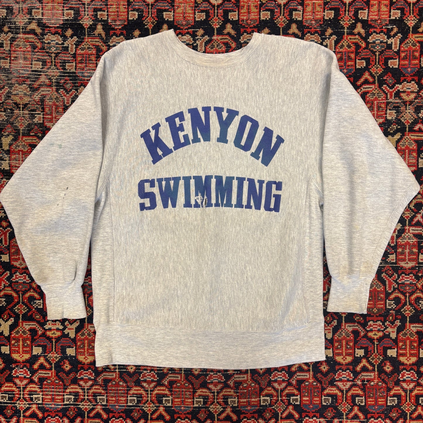 1990s Champion Reverse Weave 'Kenyon Swimming' Crewneck