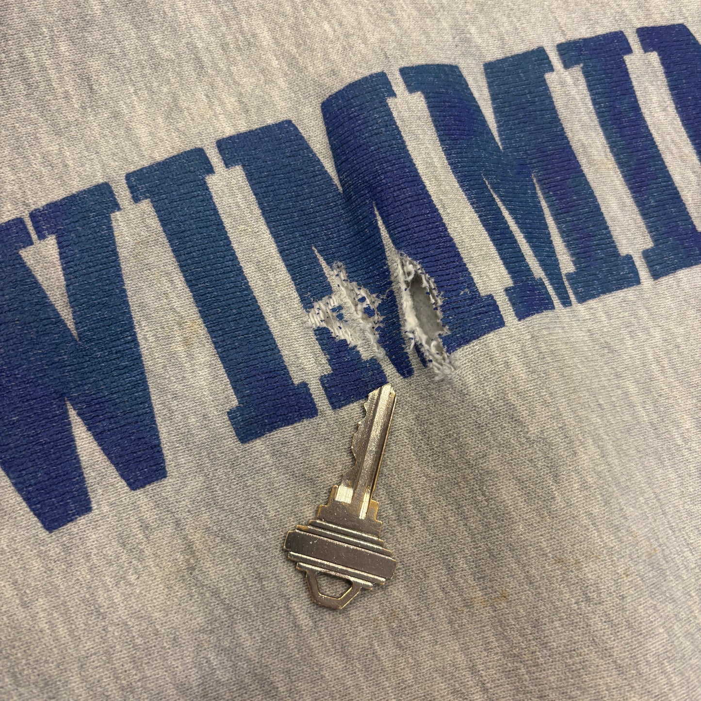 1990s Champion Reverse Weave 'Kenyon Swimming' Crewneck