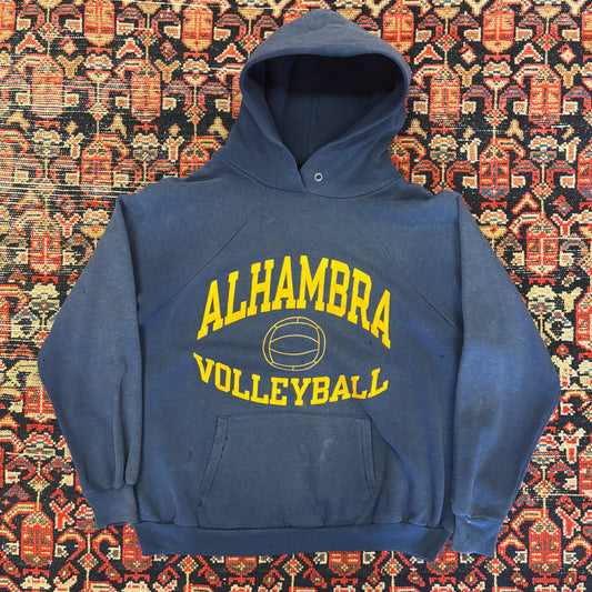 1980s Champion Alhambra Volleyball Raglan Hoodie