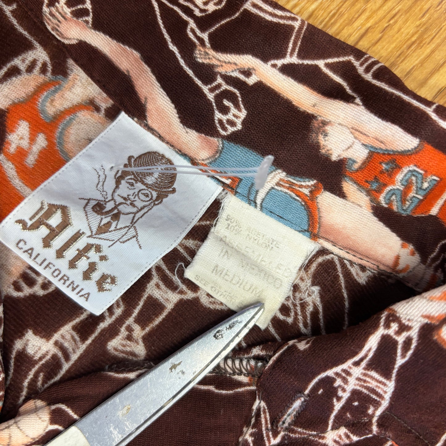 1970s Alife California Basketball AOP Button Up