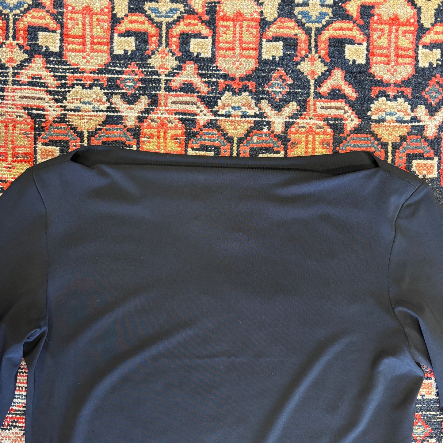 1990s Ralph Lauren Black Label Boat Neck Shirt