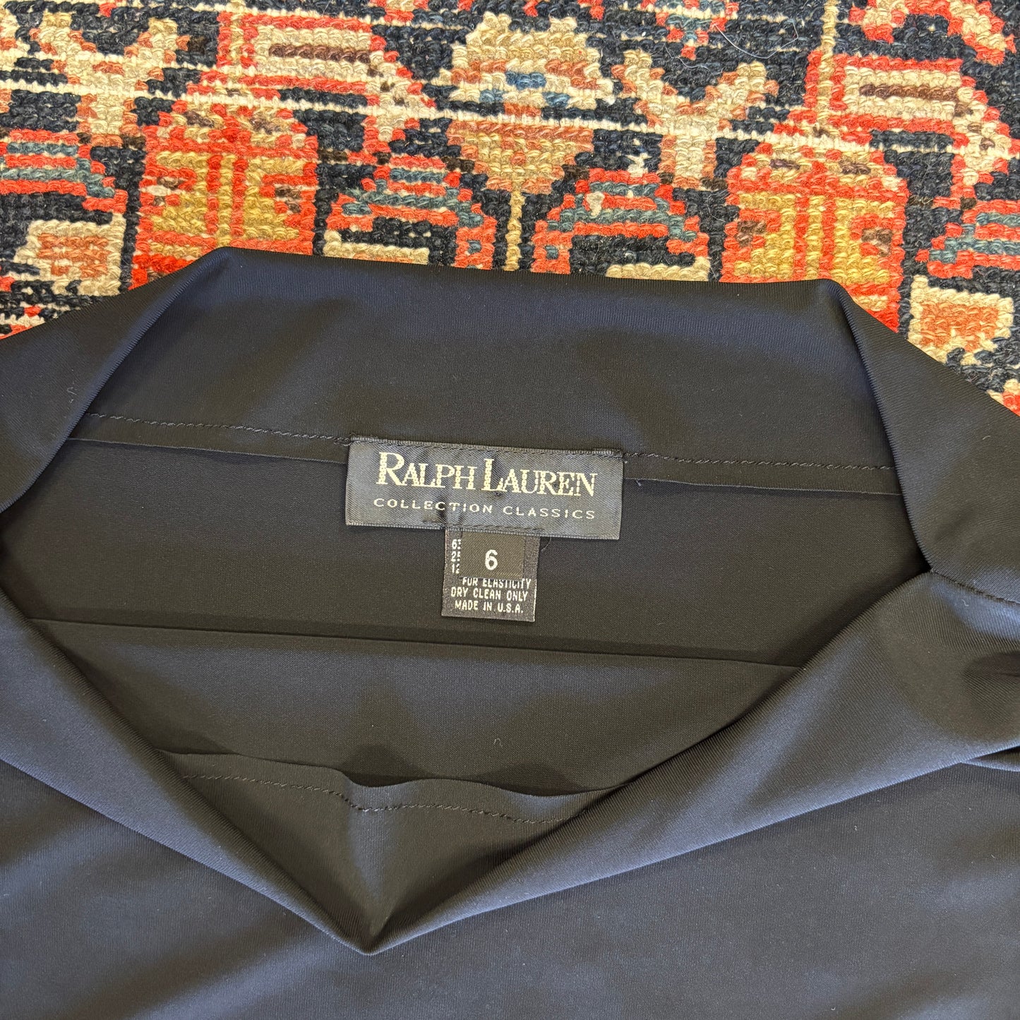 1990s Ralph Lauren Black Label Boat Neck Shirt