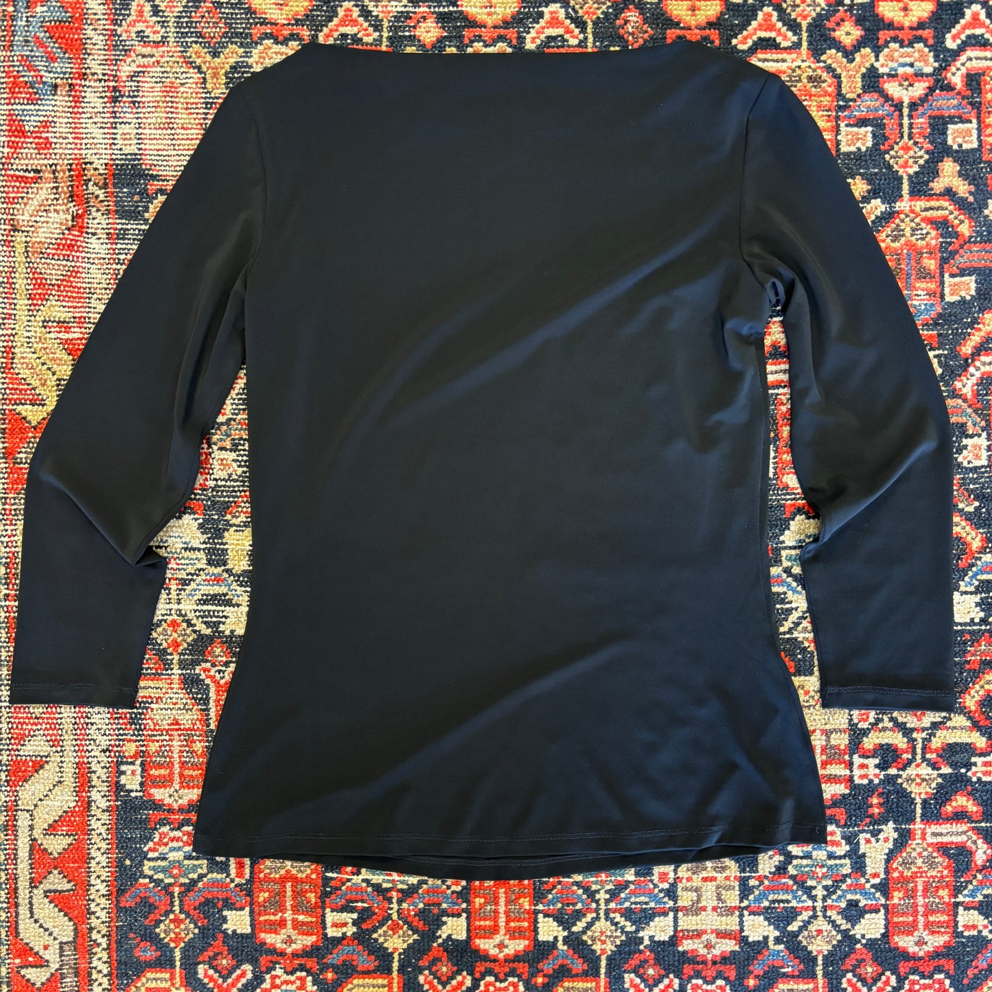 1990s Ralph Lauren Black Label Boat Neck Shirt