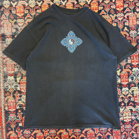 1990s Town and Country Yin Yang Surf Tee