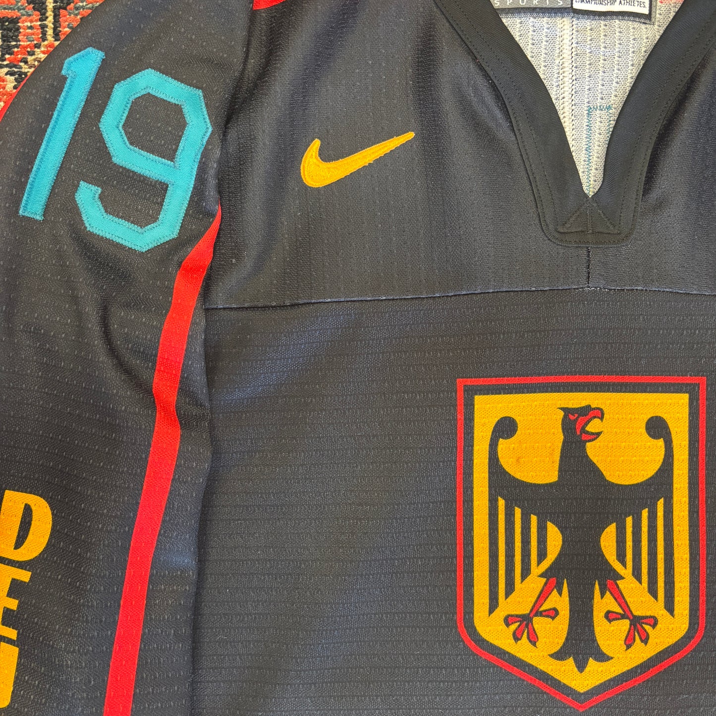 1990s Nike Germany Marco Sturm Hockey Jersey