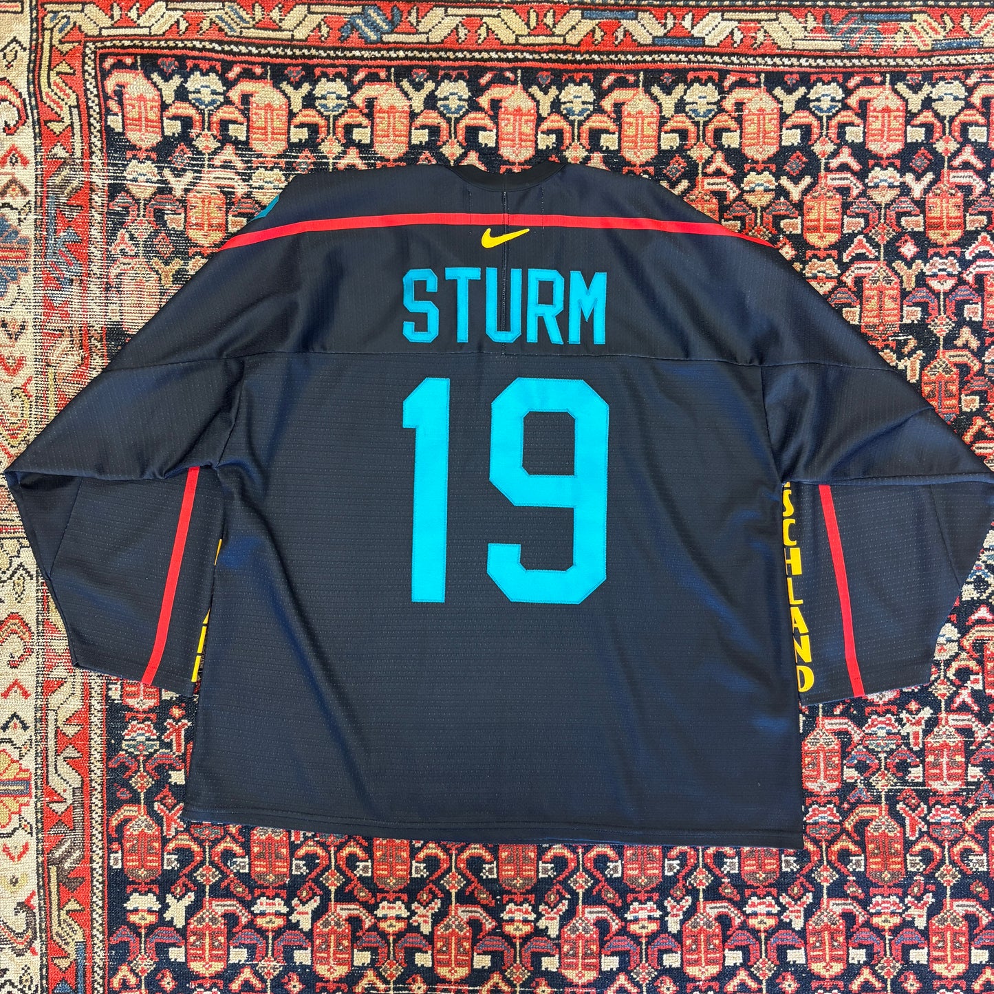 1990s Nike Germany Marco Sturm Hockey Jersey
