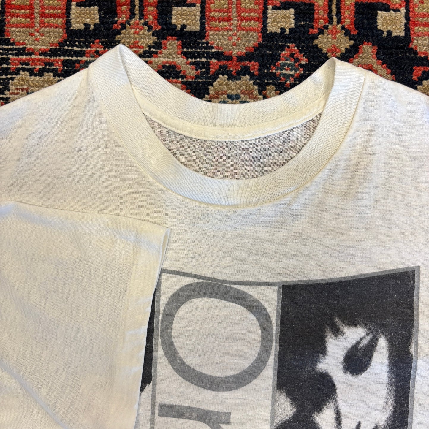 1980s New Order Faded Band Tee