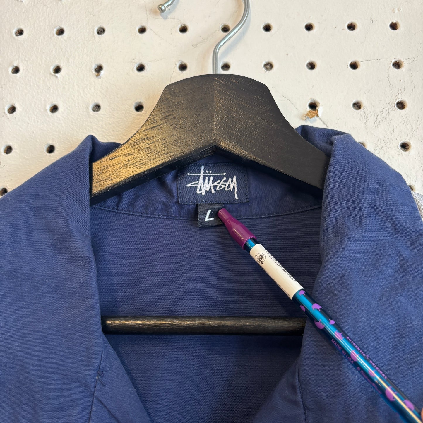 1990s Stussy Hawaiian Loop Collar Button Up