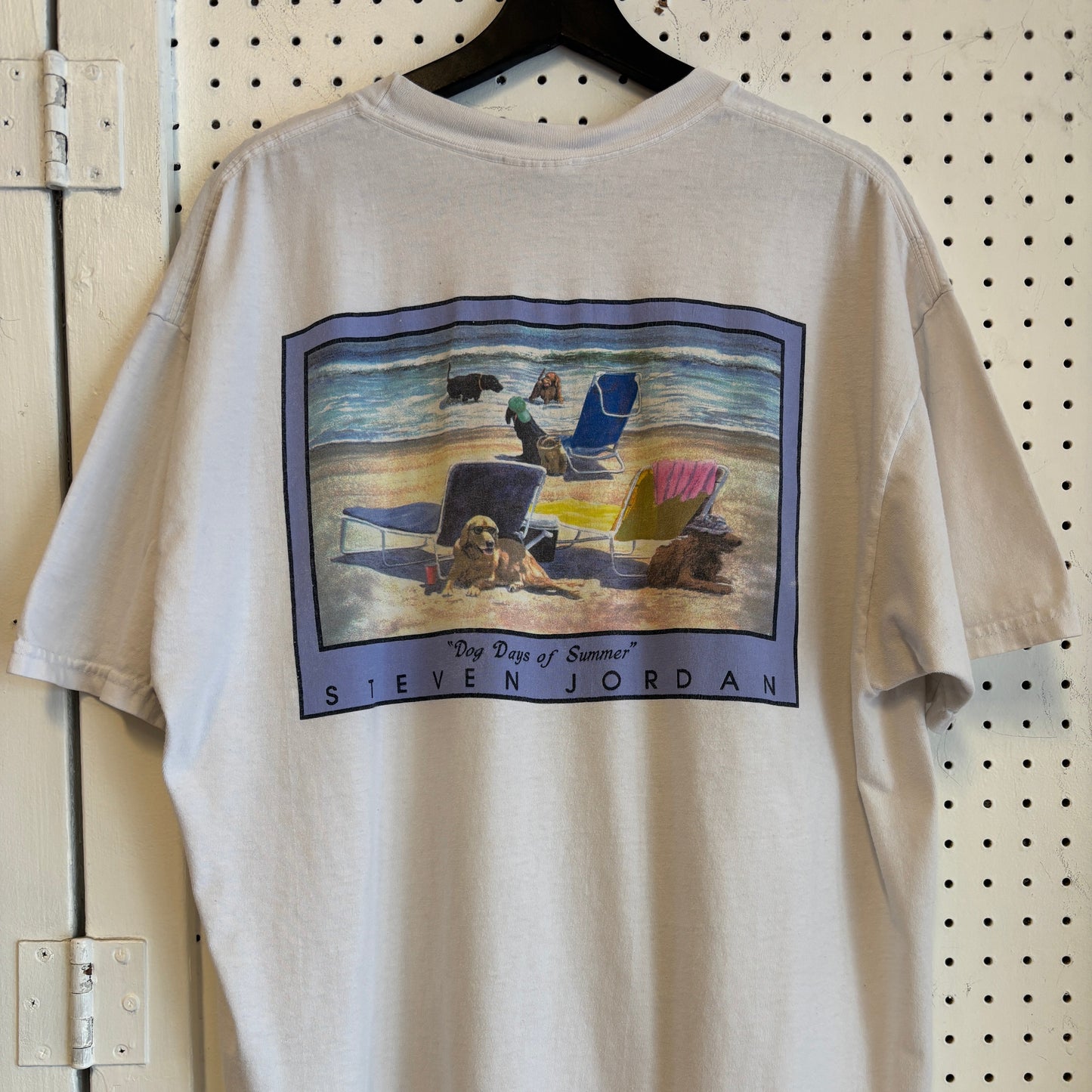 1990s Dog Days of Summer Steven Jordan Art Tee