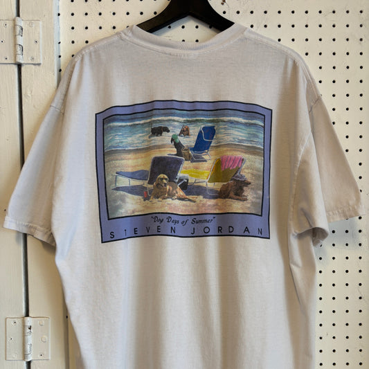 1990s Dog Days of Summer Steven Jordan Art Tee