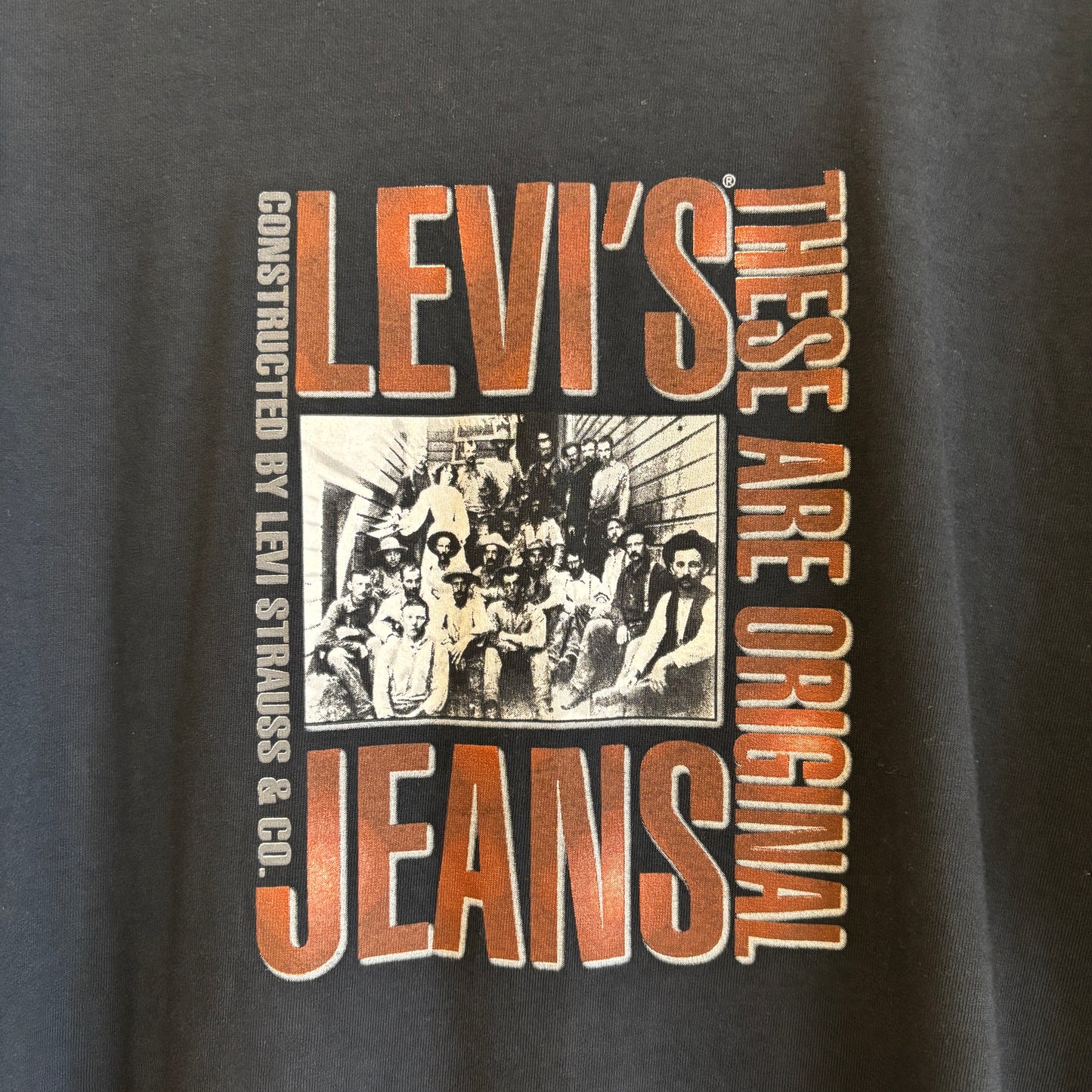 1990s Levi's Gold Miner Photo Graphic Tee