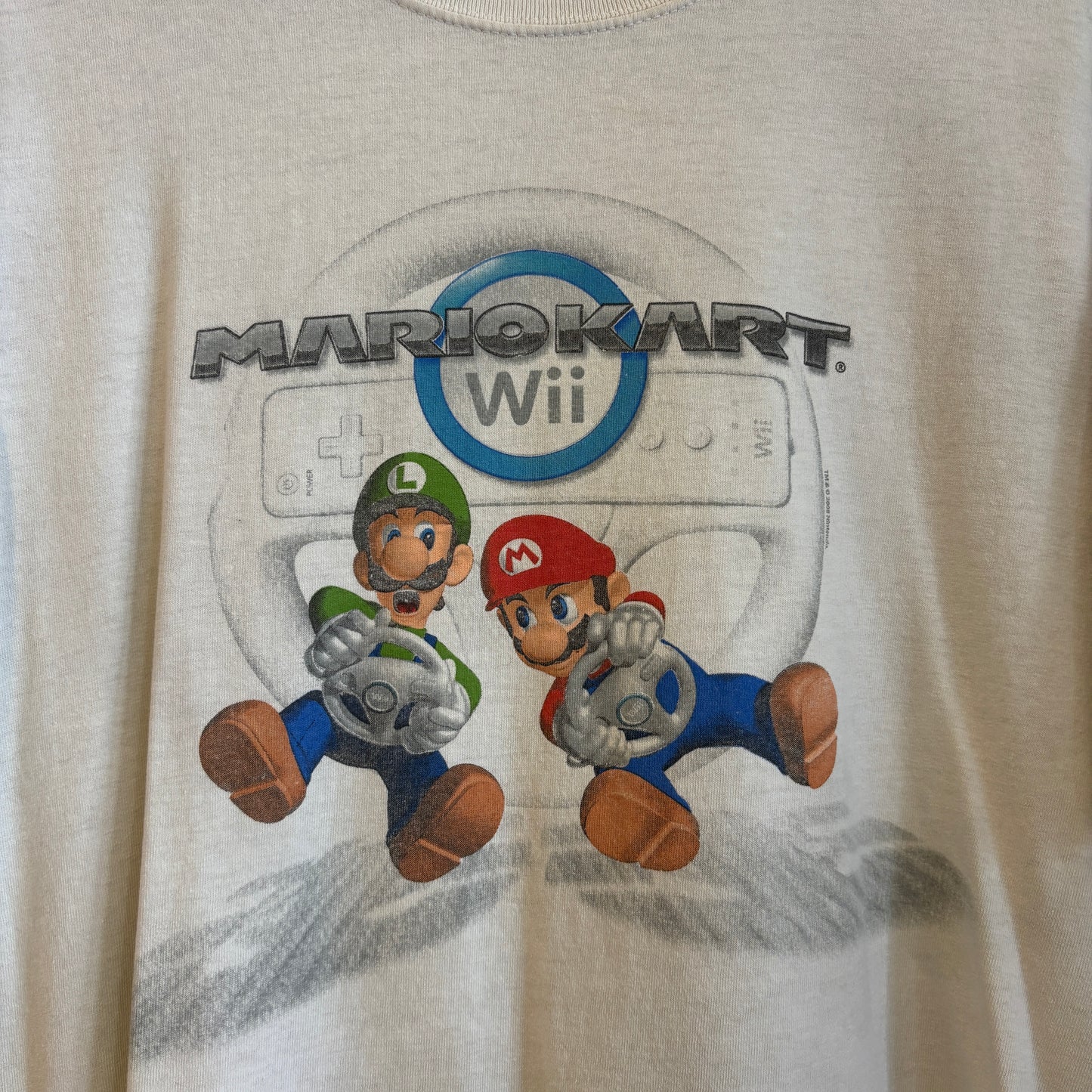 2008 Mario Kart Wii Promo Tee