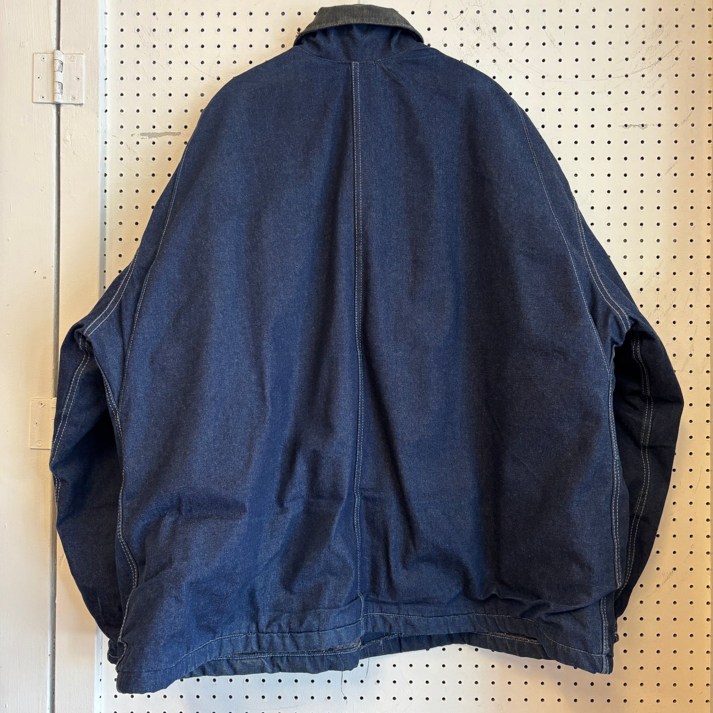 1990s Dickies Blanket Lined Denim Chore Coat
