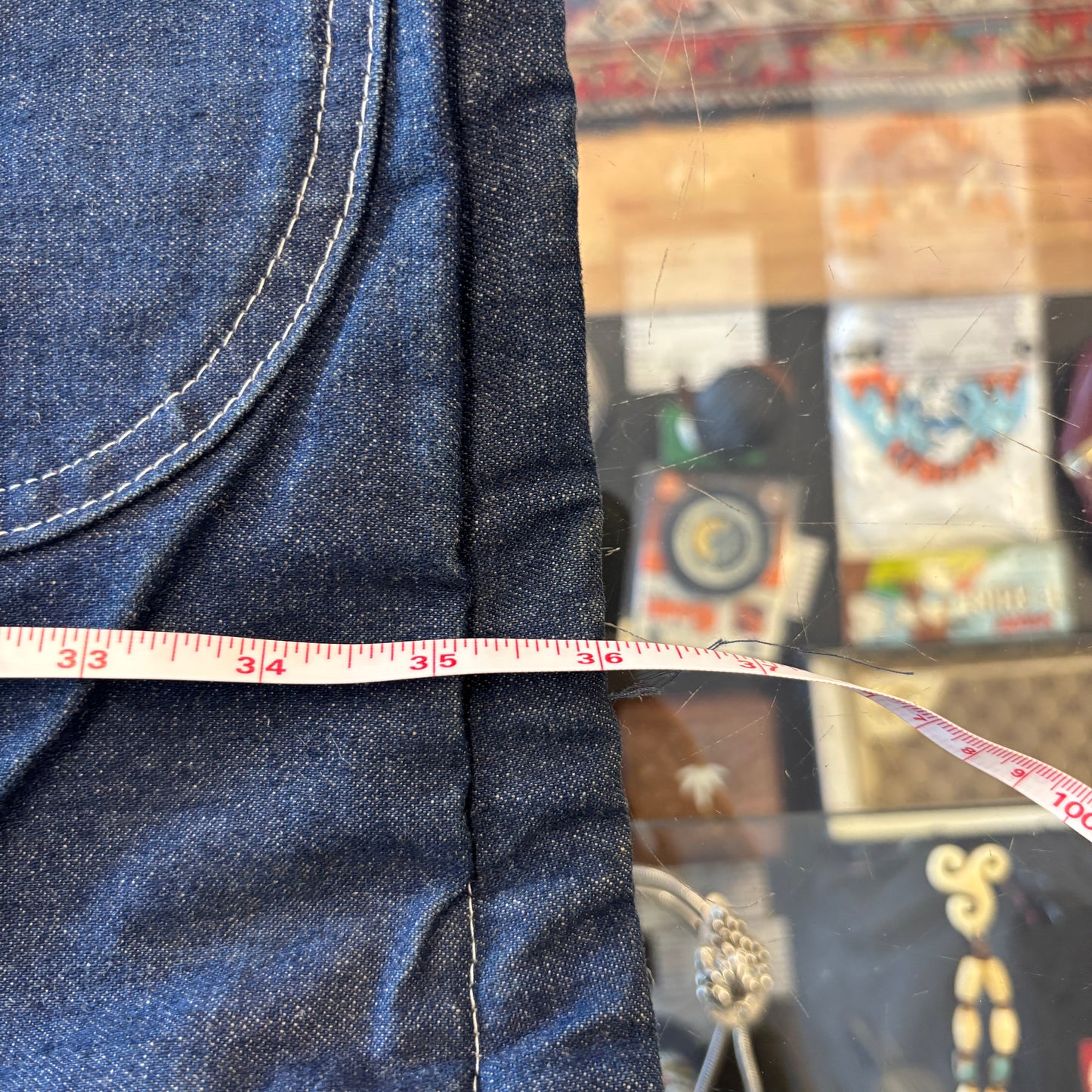 1990s Dickies Blanket Lined Denim Chore Coat