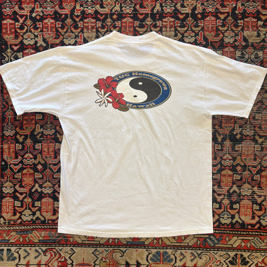 1990s Vintage T&C Hawaii Yin Yang Surf Tee