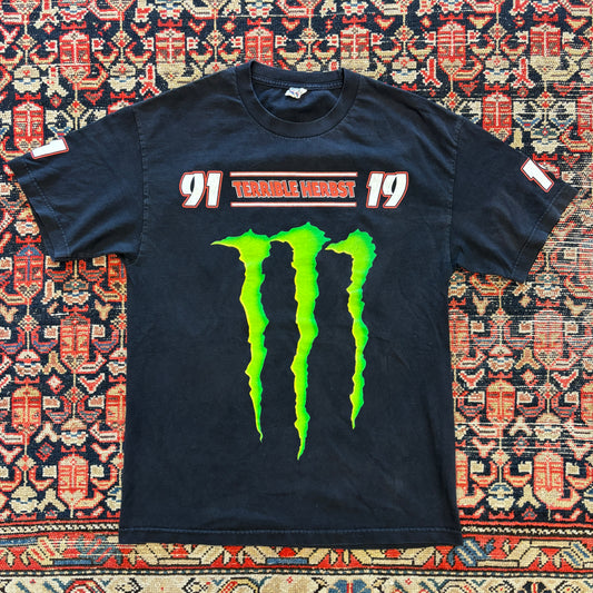 2000s Vintage Monster Energy Oakley Sponsor Motocross Tee