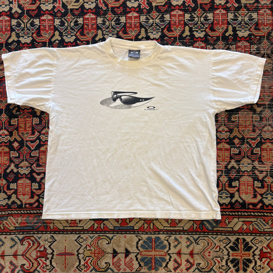 2000s Vintage Oakley Software Straight Jacket Glasses Tee